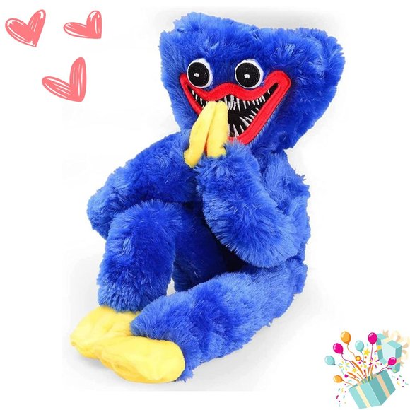 Huggy Wuggy Color Blue Soft Toy Plush Poppy Playtime Custom- 16 inch tall - Picture 1 of 5